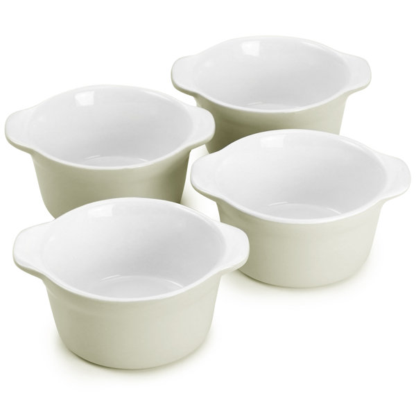 Martha Stewart 4 Inch Stoneware Ramekin 4 Piece Set Wayfair